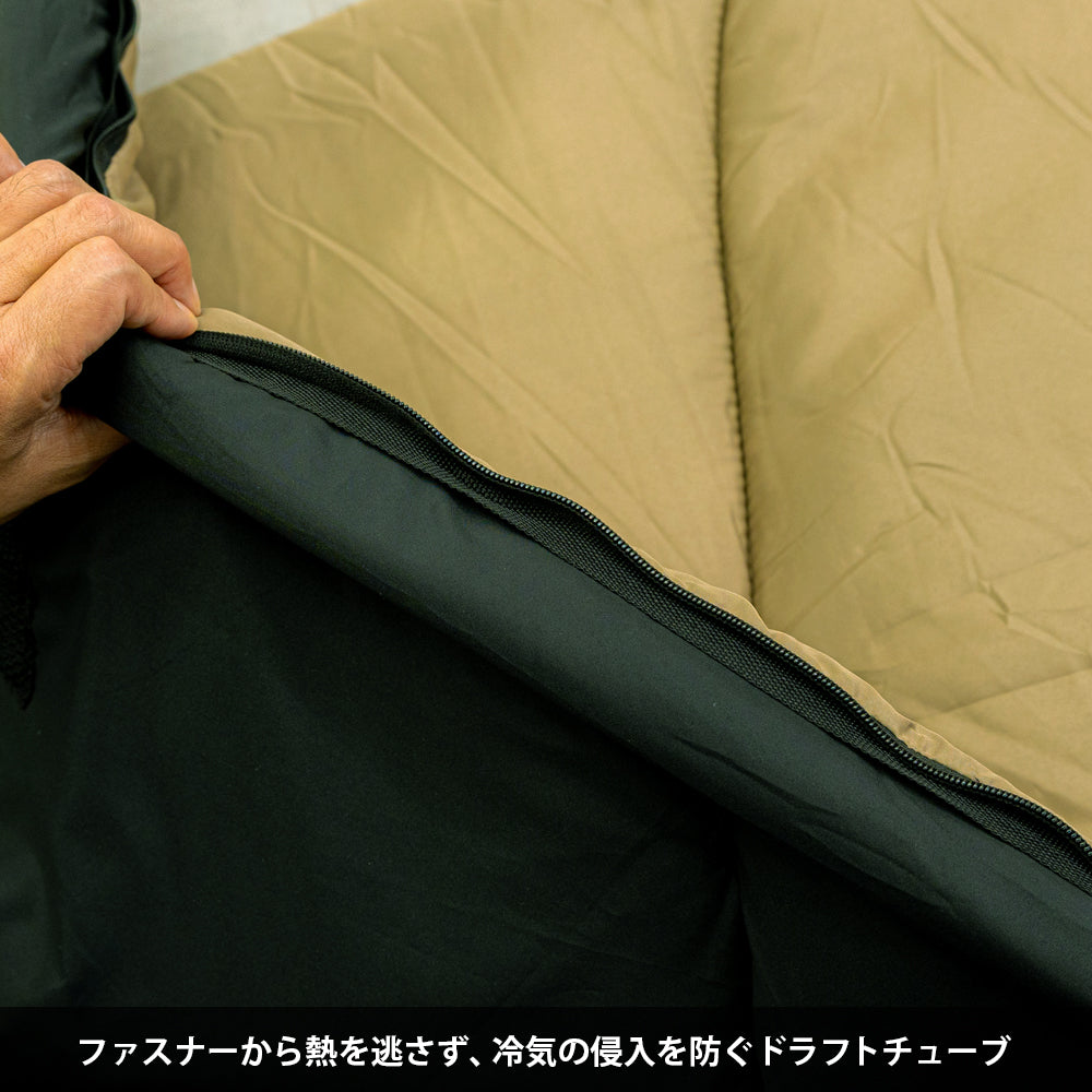 HOTEL CAMPS｜ホット スリーピングバッグ｜人工ダウンシュラフ
