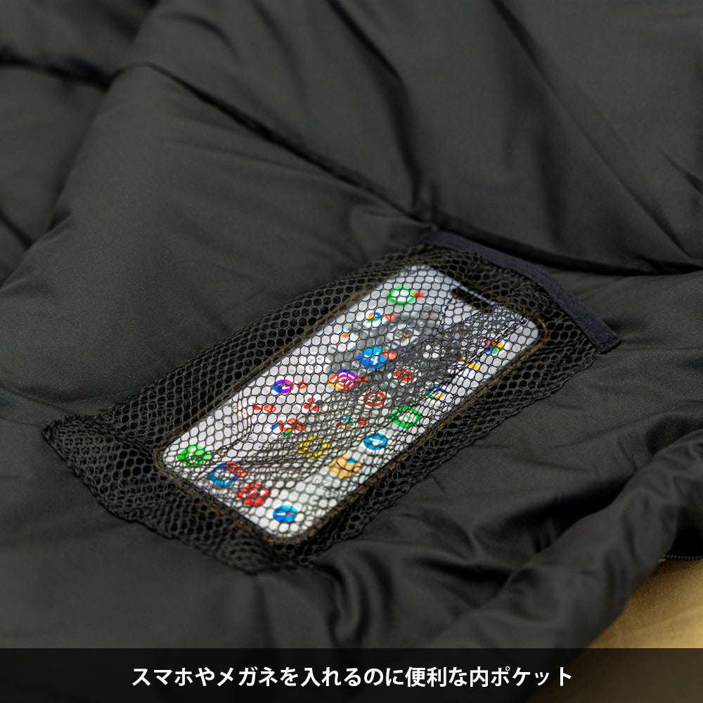 HOTEL CAMPS｜ホット スリーピングバッグ｜人工ダウンシュラフ