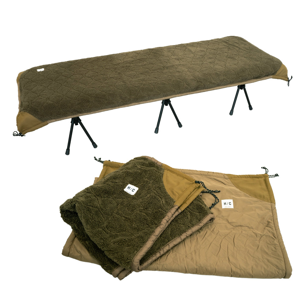 HOTEL CAMPS｜リバーシブル ホットカバー(コットカバー) 2個セット HOTEL CAMPS｜リバーシブル ホットカバー(コットカバー) 【1年保証】